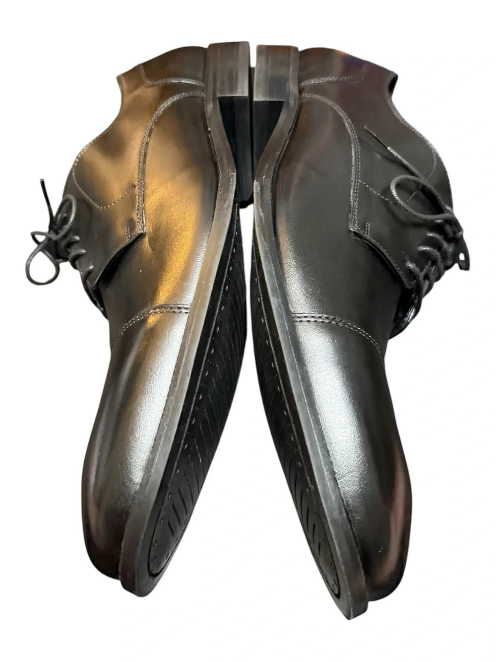 Cole Haan Men’s Black Leather Cap Toe Oxford Dress Shoes Size 13 M NWOB